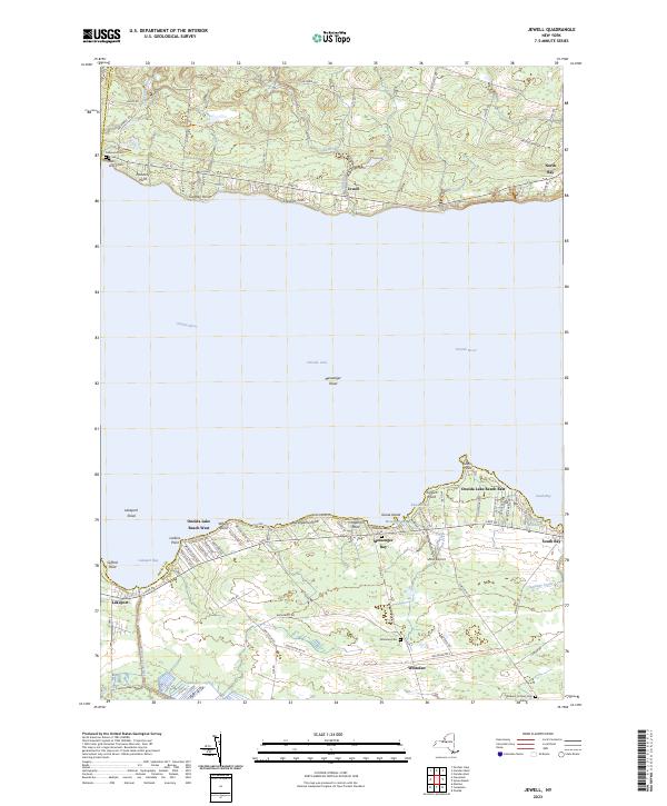 Jewell topographic map thumbnail
