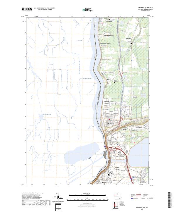 Lewiston topographic map thumbnail