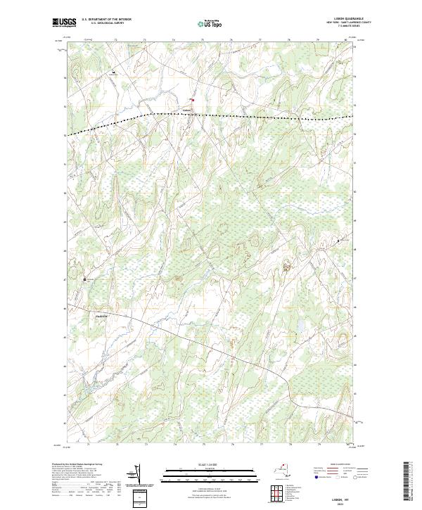 Lisbon topographic map thumbnail