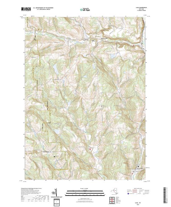 Lisle topographic map thumbnail