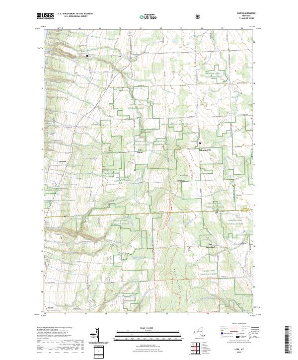 Lodi topographic map thumbnail
