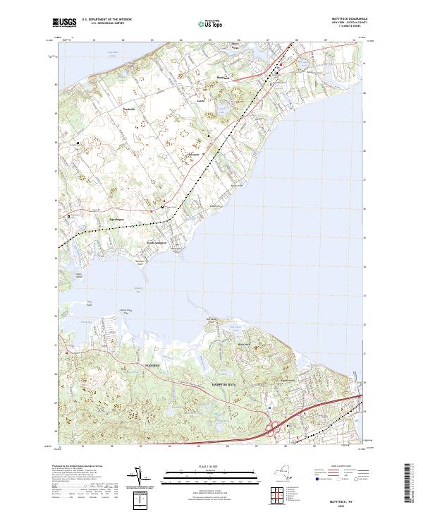 Mattituck topographic map thumbnail