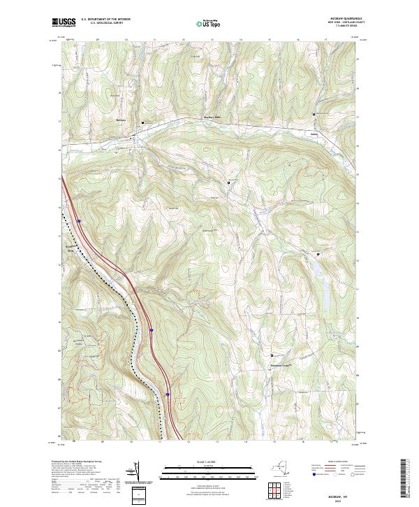 McGraw topographic map thumbnail