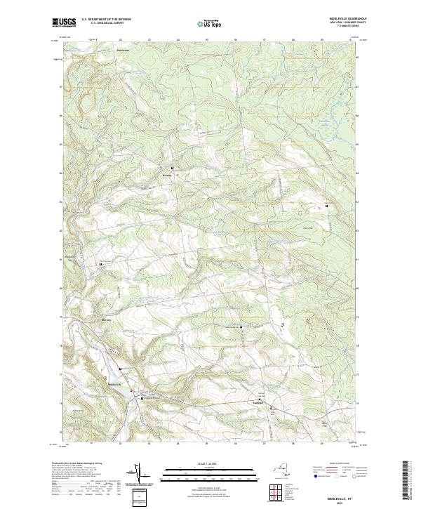Middleville topographic map thumbnail