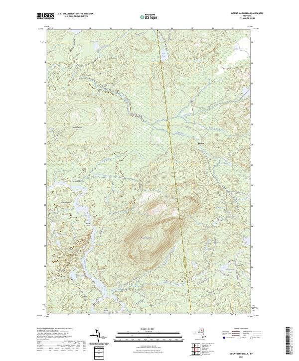 Mount Matumbla topographic map thumbnail