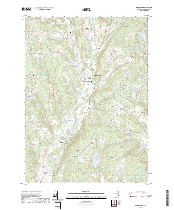 Mount Vision topographic map thumbnail