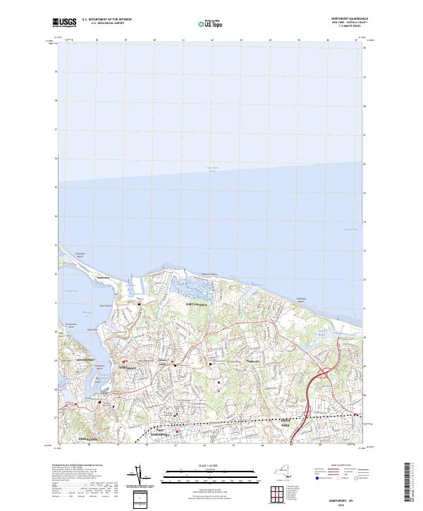Northport topographic map thumbnail