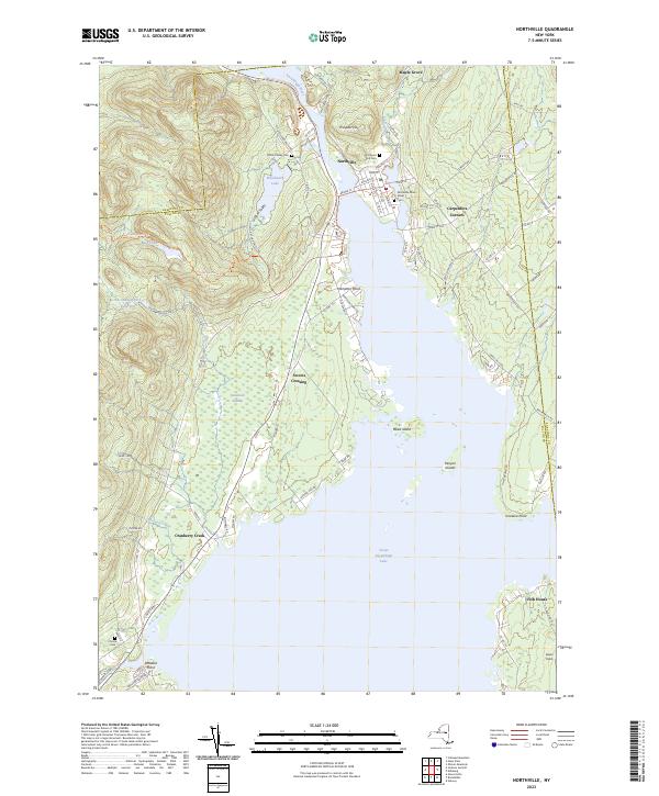 Northville topographic map thumbnail