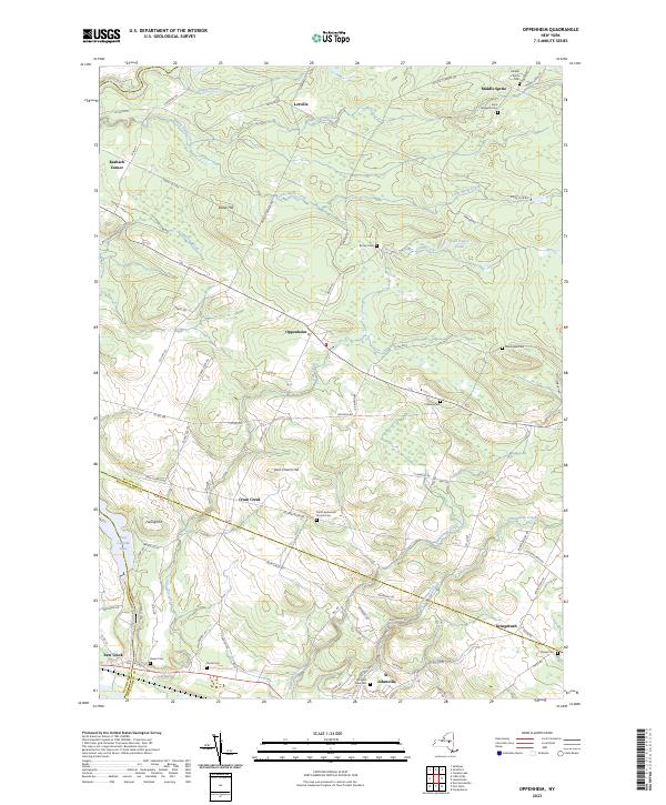 Oppenheim topographic map thumbnail