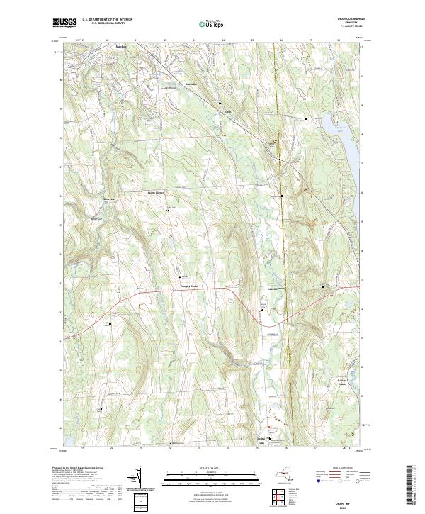 Oran topographic map thumbnail
