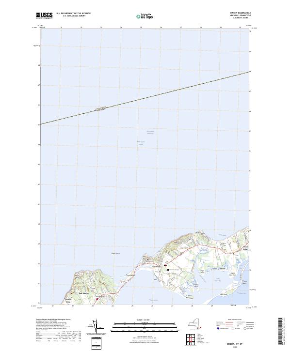 Orient topographic map thumbnail