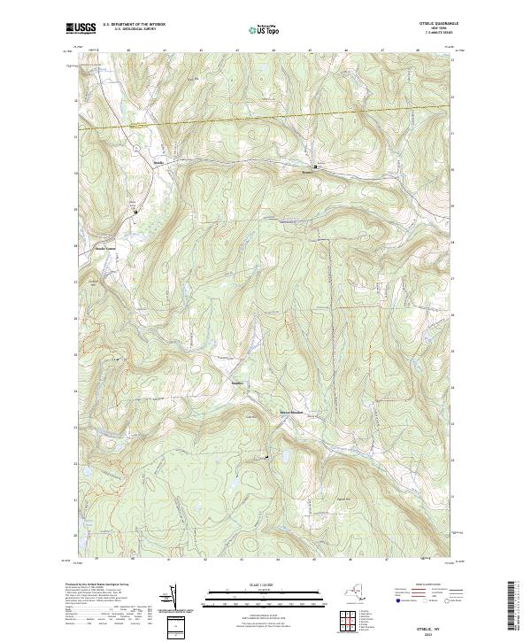 Otselic topographic map thumbnail