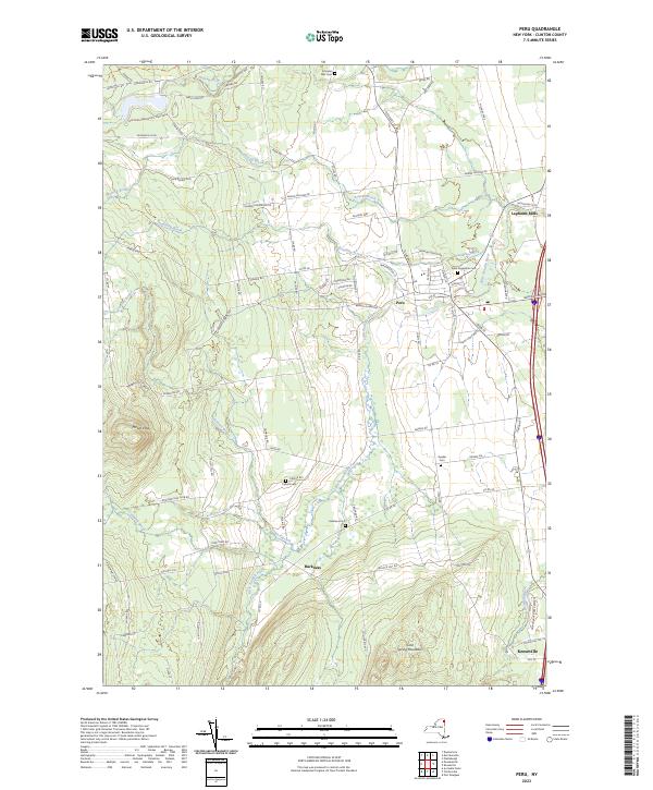 Peru topographic map thumbnail