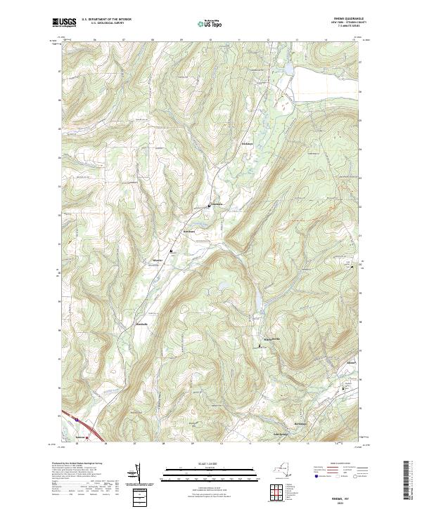 Rheims topographic map thumbnail