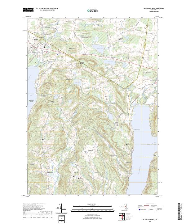 Richfield Springs topographic map thumbnail
