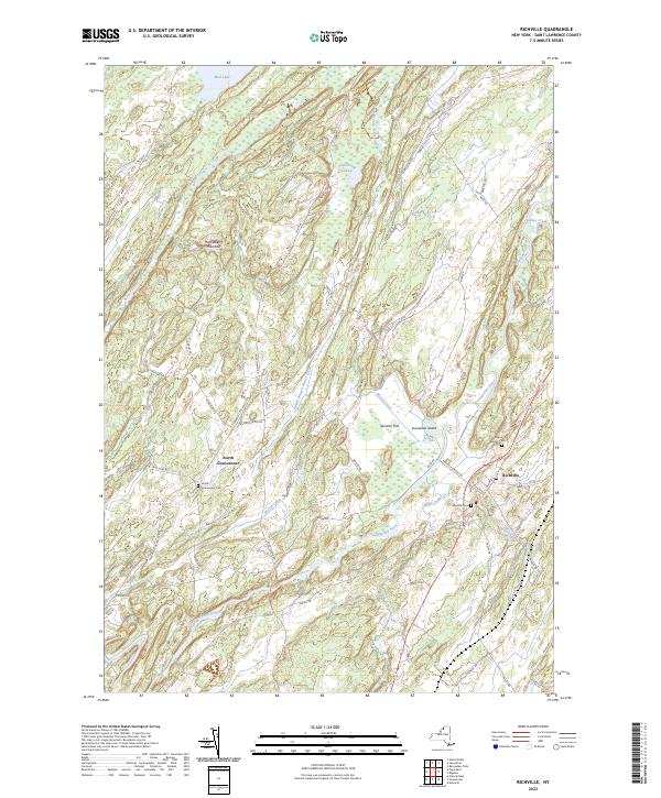 Richville topographic map thumbnail