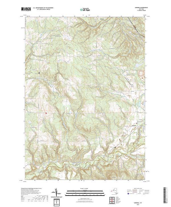 Sardinia topographic map thumbnail