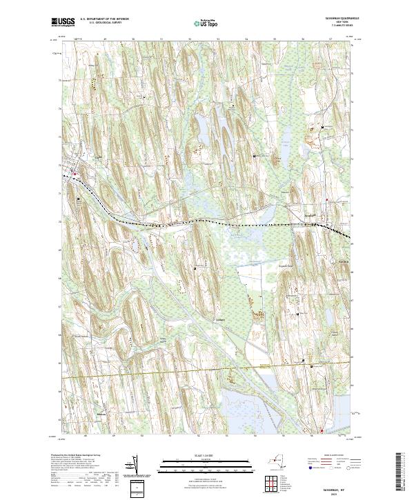 Savannah topographic map thumbnail
