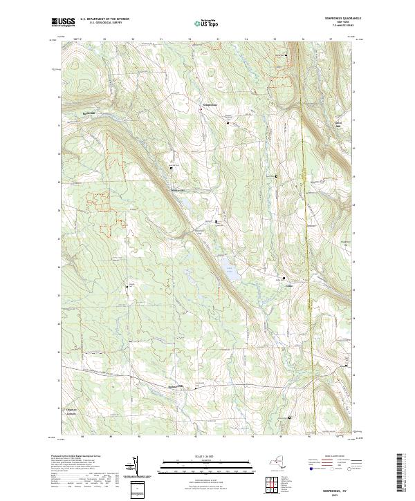 Sempronius topographic map thumbnail
