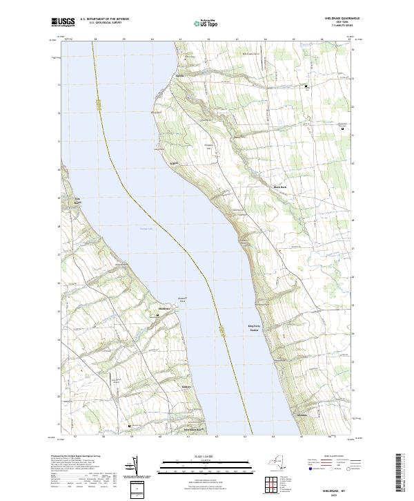 Sheldrake topographic map thumbnail