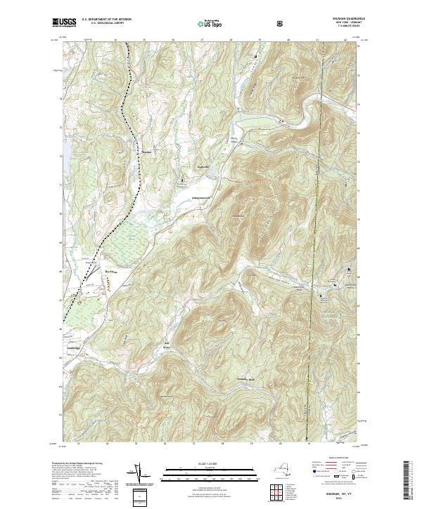 Shushan topographic map thumbnail