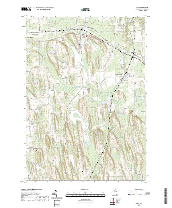 Sodus topographic map thumbnail