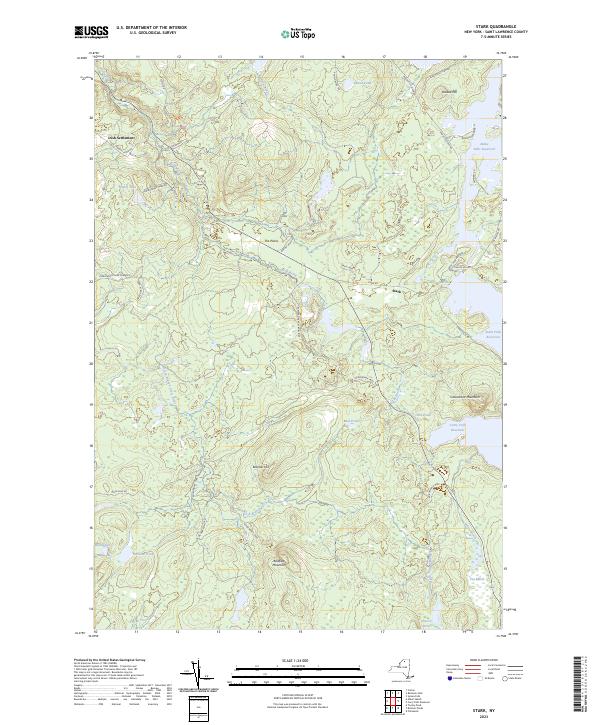 Stark topographic map thumbnail