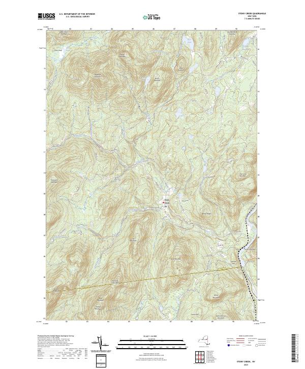 Stony Creek topographic map thumbnail