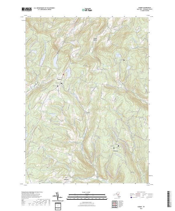 Summit topographic map thumbnail