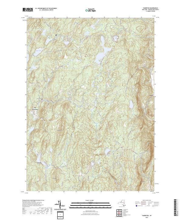 Taborton topographic map thumbnail