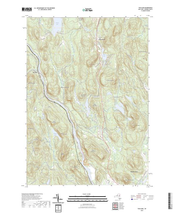 The Glen topographic map thumbnail