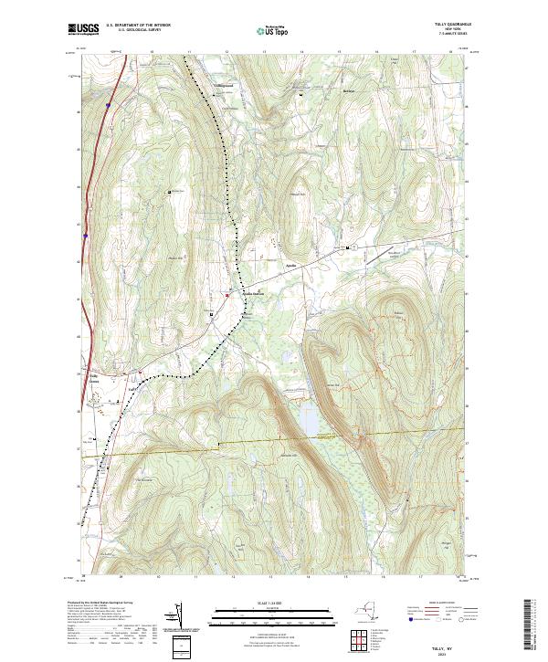Tully topographic map thumbnail
