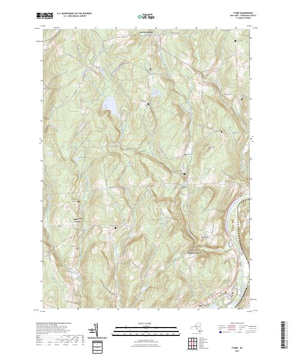 Tyner topographic map thumbnail