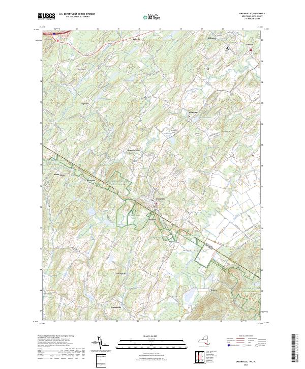 Unionville topographic map thumbnail