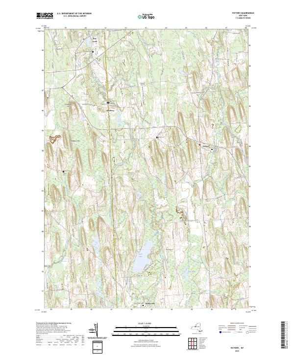 Victory topographic map thumbnail