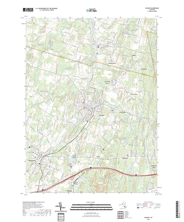 Walden topographic map thumbnail