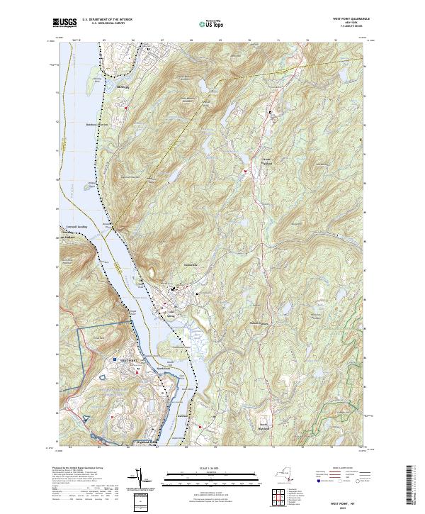 West Point topographic map thumbnail