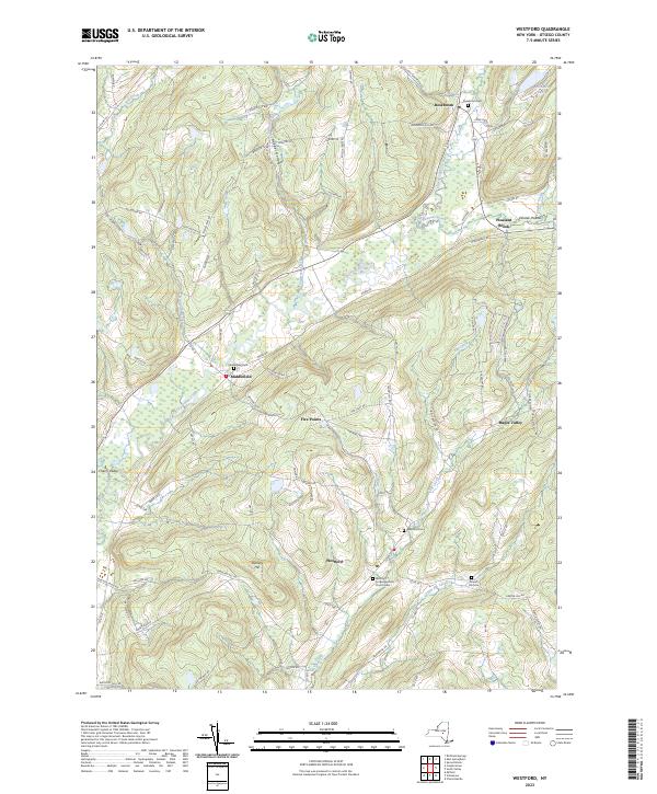 Westford topographic map thumbnail