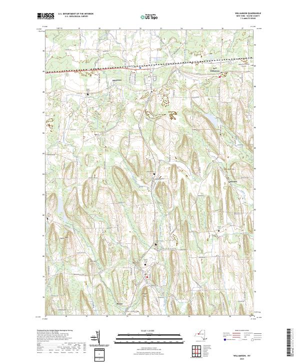Williamson topographic map thumbnail