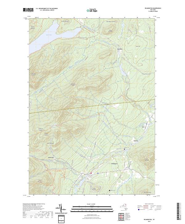 Wilmington topographic map thumbnail