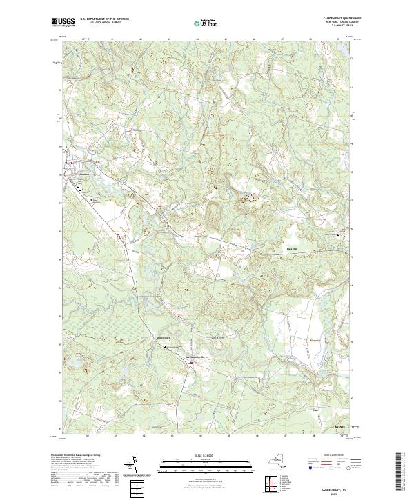 Camden East topographic map thumbnail