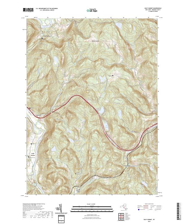Gulf Summit topographic map thumbnail