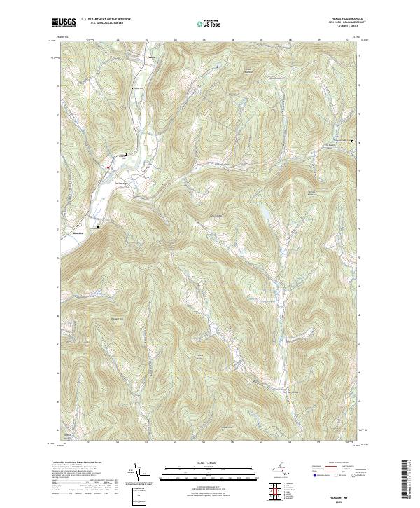 Hamden topographic map thumbnail