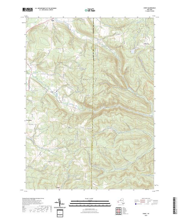 Ivory topographic map thumbnail
