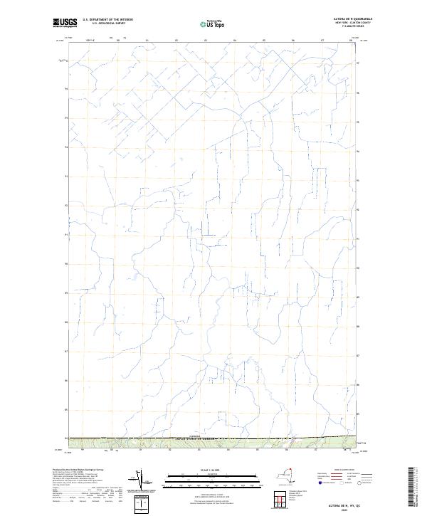 Altona OE N topographic map thumbnail