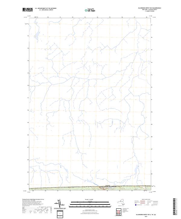 Ellenburg Depot OE N topographic map thumbnail
