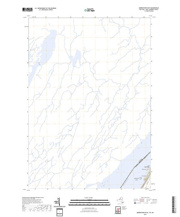 Morristown OE W topographic map thumbnail