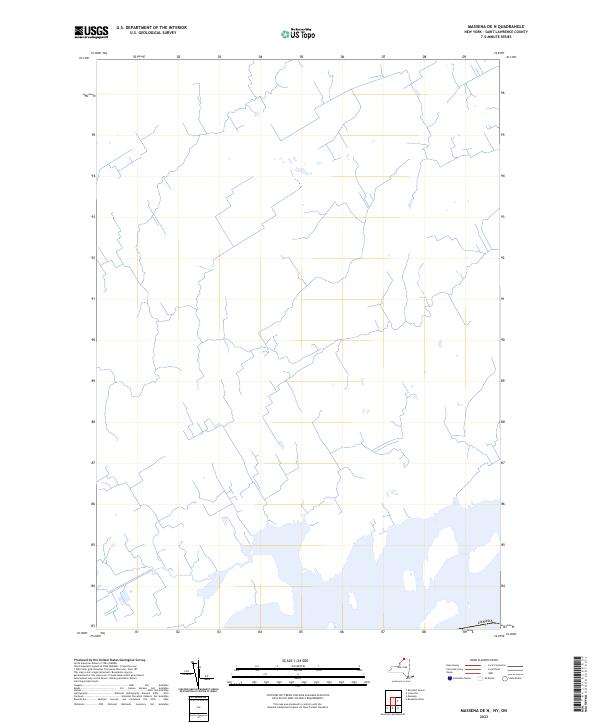 Massena OE N topographic map thumbnail