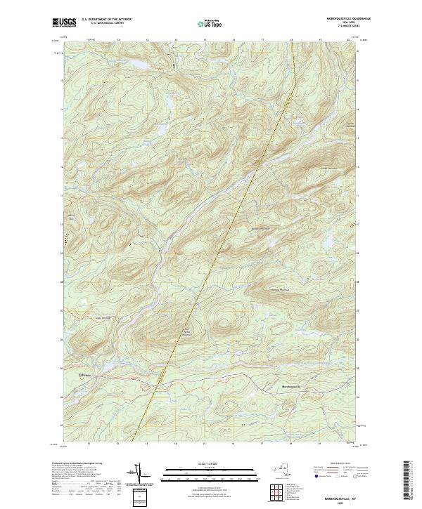 Morehouseville topographic map thumbnail