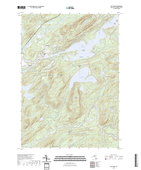 Old Forge topographic map thumbnail